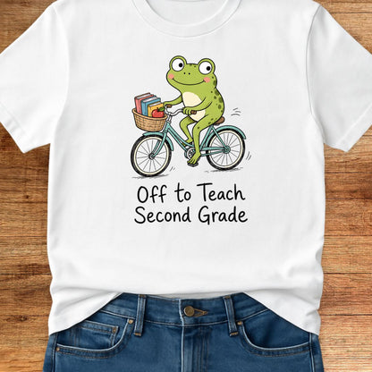 Off to Teach Second Grade Teacher T-Shirt
