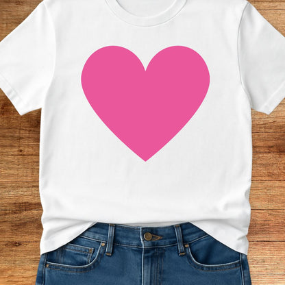 Plain Heart Teacher T-Shirt