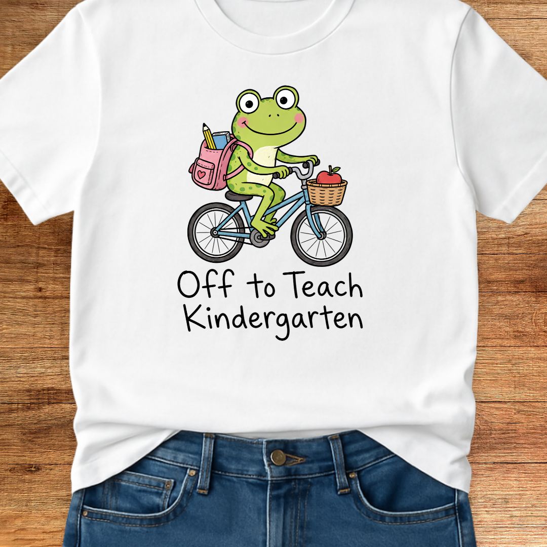 Off to Teach Kindergarten Teacher T-Shirt