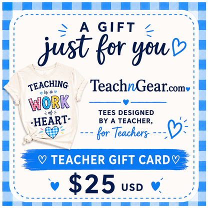 TeachnGear Teacher Gift Cards