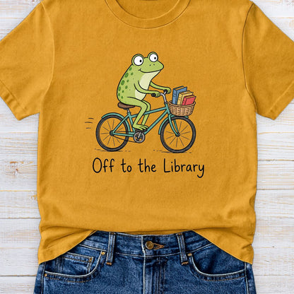 Off to the Library Teacher T-Shirt