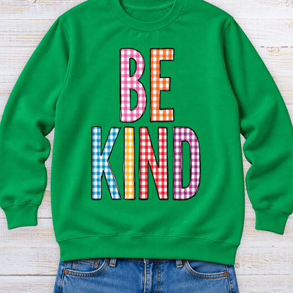 Gingham Be Kind Teacher Sweatshirt