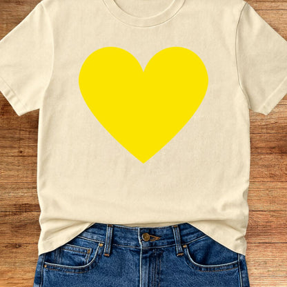 Plain Heart Teacher T-Shirt