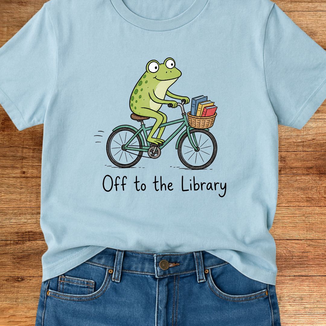 Off to the Library Teacher T-Shirt