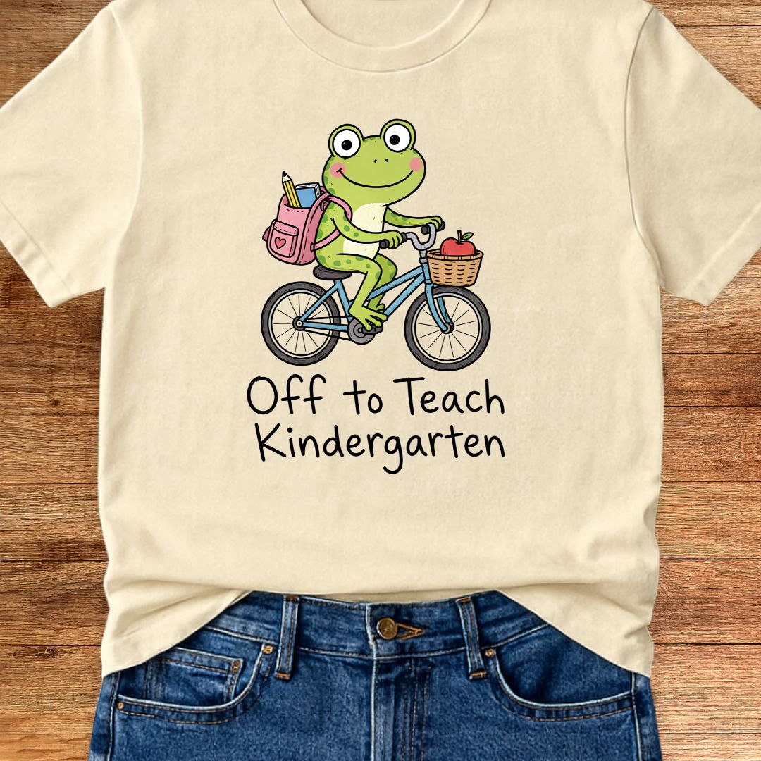 Off to Teach Kindergarten Teacher T-Shirt