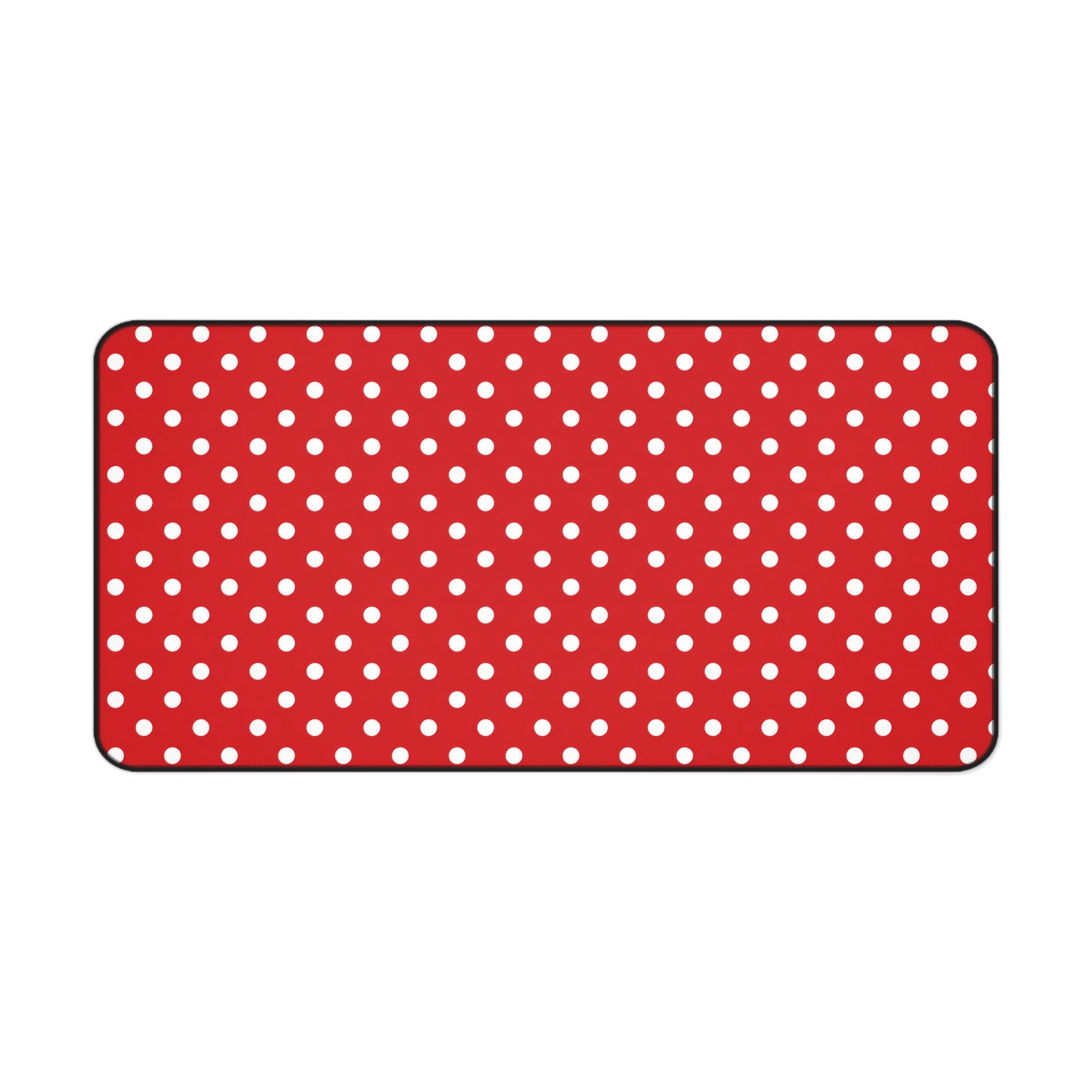 Red Polka Dot Teacher Desk Mat