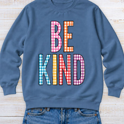 Gingham Be Kind Teacher Sweatshirt