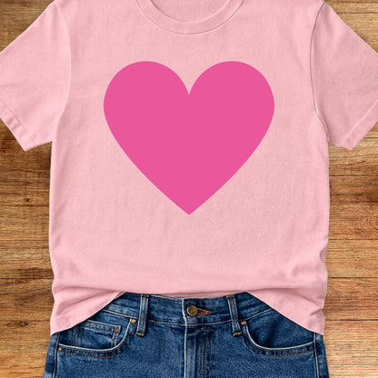 Plain Heart Teacher T-Shirt