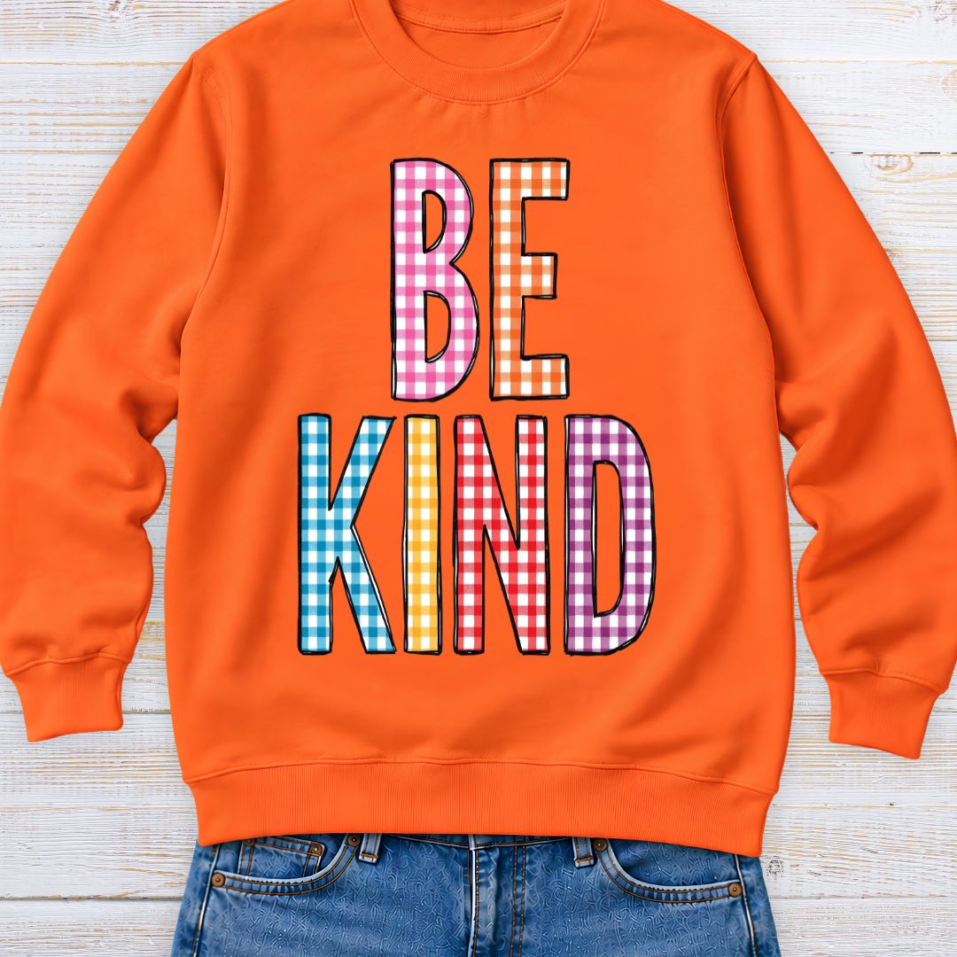 Gingham Be Kind Teacher Sweatshirt