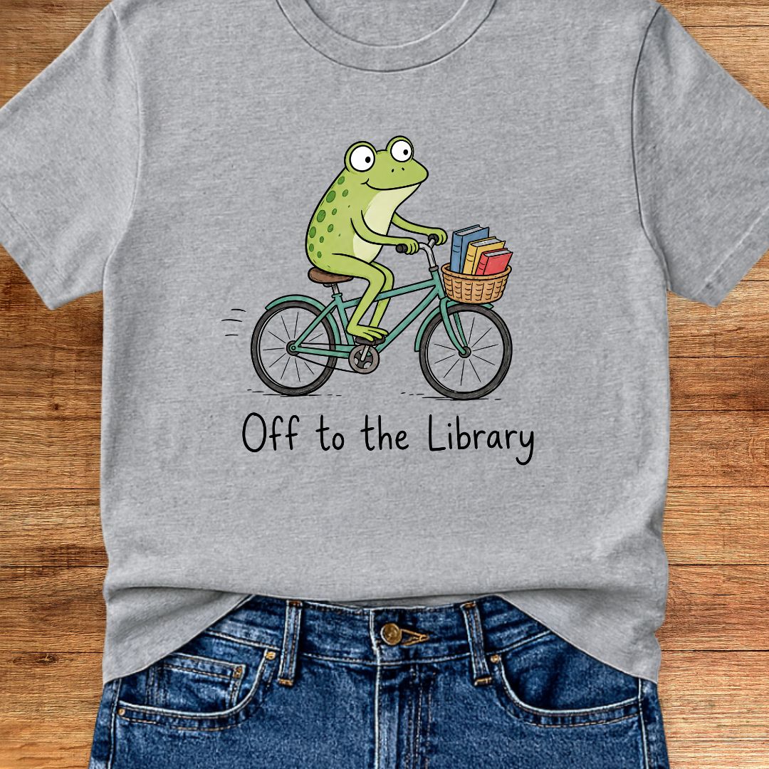 Off to the Library Teacher T-Shirt