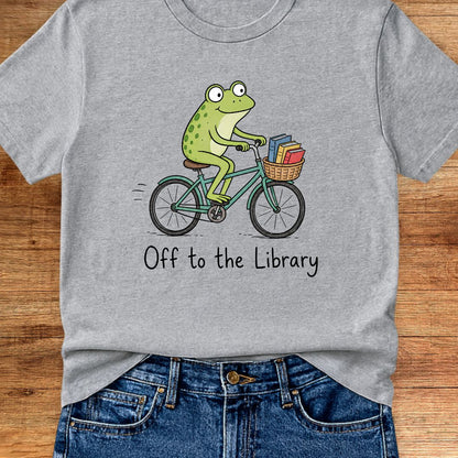 Off to the Library Teacher T-Shirt