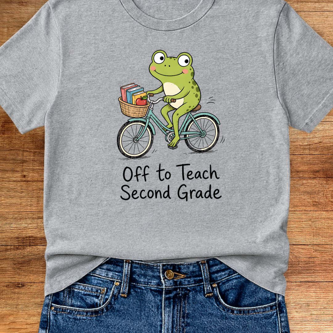 Off to Teach Second Grade Teacher T-Shirt