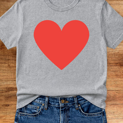 Plain Heart Teacher T-Shirt