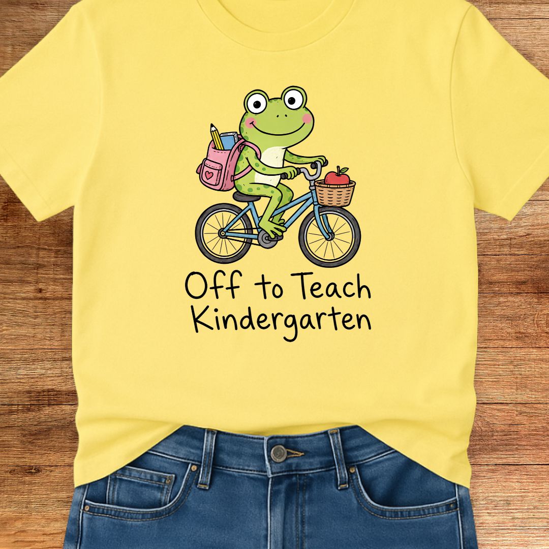 Off to Teach Kindergarten Teacher T-Shirt