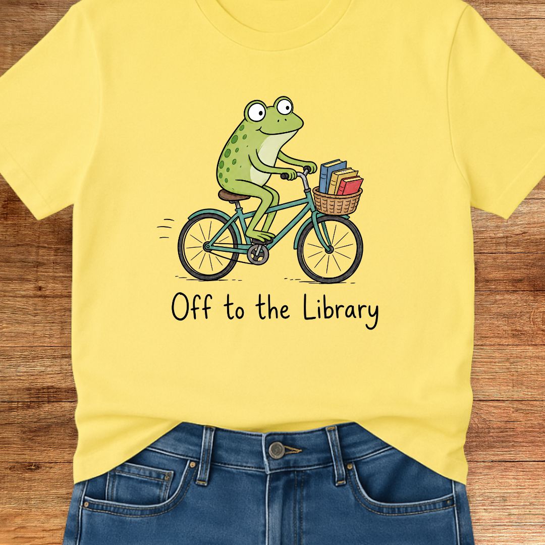 Off to the Library Teacher T-Shirt