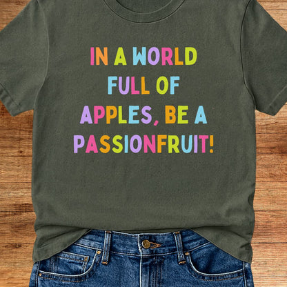 Apples and Passionfruit Teacher T-Shirt - teachngear