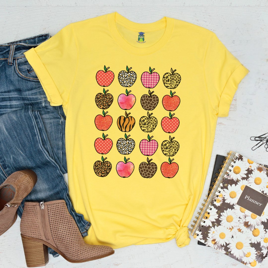 Apples Teacher Shirt - teachngear