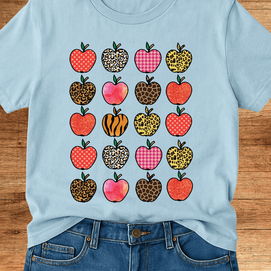 Apples Teacher T-Shirt - teachngear
