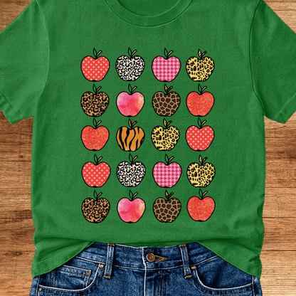 Apples Teacher T-Shirt - teachngear