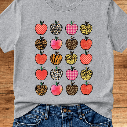 Apples Teacher T-Shirt - teachngear