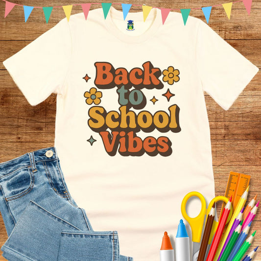 Back to School Vibes Teacher T-Shirt - teachngear