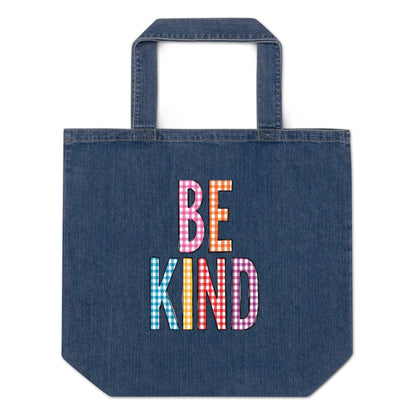 Be Kind Organic Cotton Denim Teacher Carryall - teachngear