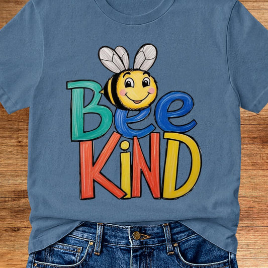 Bee Kind Teacher T-Shirt - teachngear