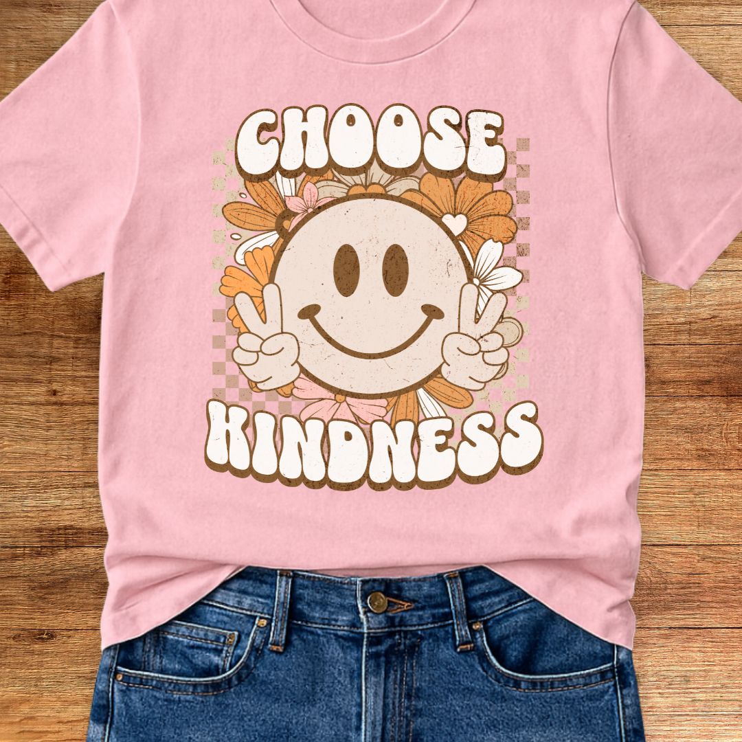 Choose Kindness Teacher T-Shirt - teachngear