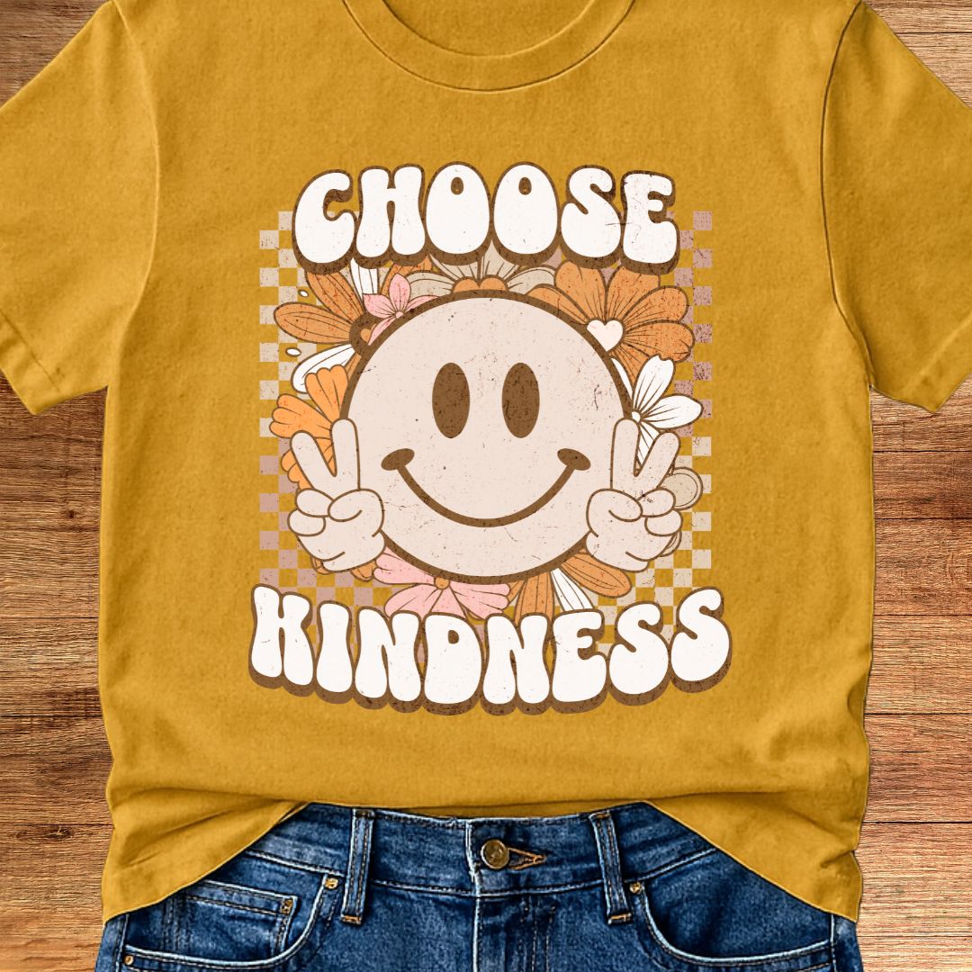 Choose Kindness Teacher T-Shirt - teachngear
