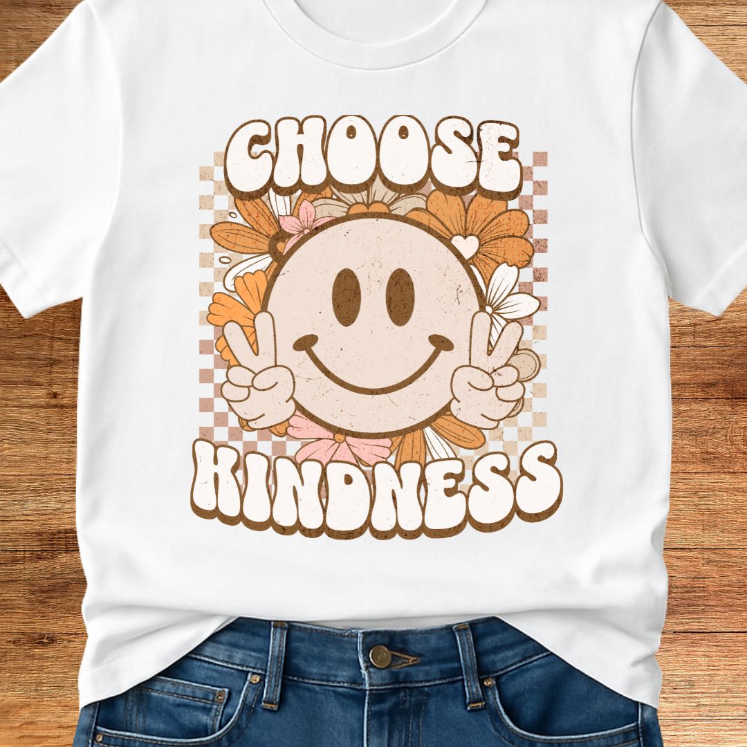 Choose Kindness Teacher T-Shirt - teachngear