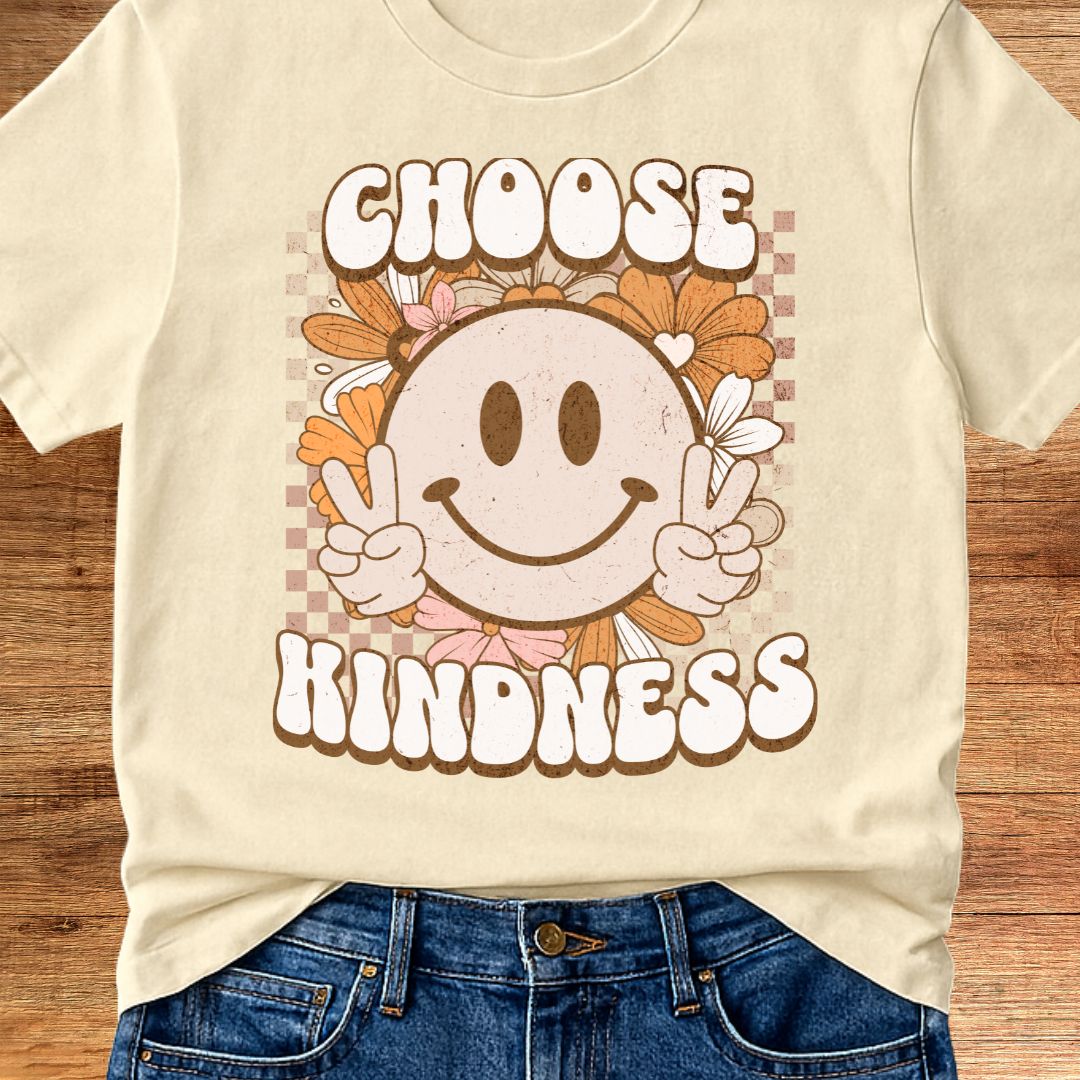 Choose Kindness Teacher T-Shirt - teachngear