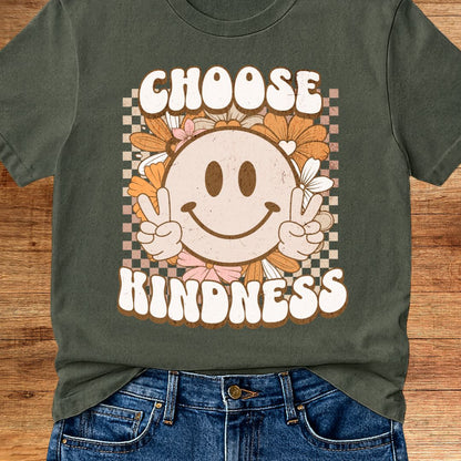 Choose Kindness Teacher T-Shirt - teachngear