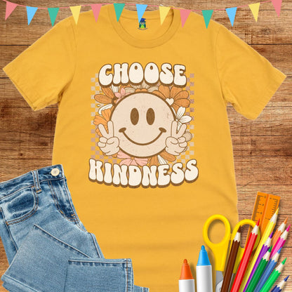 Choose Kindness Teacher T-Shirt - teachngear