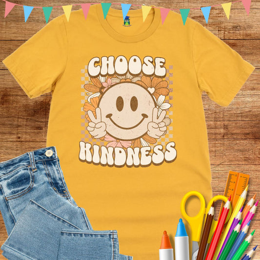 Choose Kindness Teacher T-Shirt - teachngear
