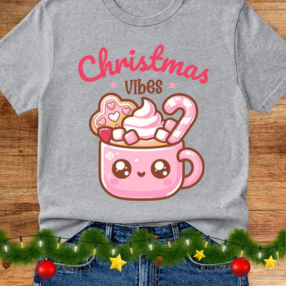 Christmas Vibes Teacher Shirt - teachngear