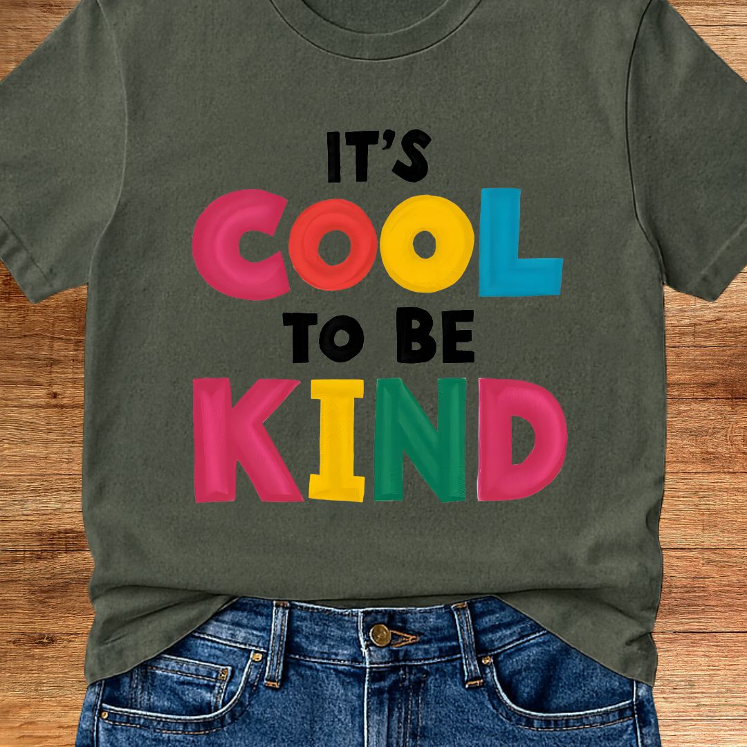 Cool to Be Kind Teacher T-Shirt - teachngear