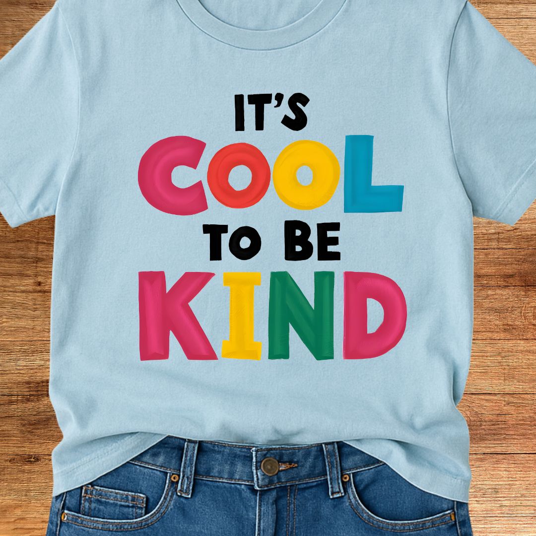 Cool to Be Kind Teacher T-Shirt - teachngear
