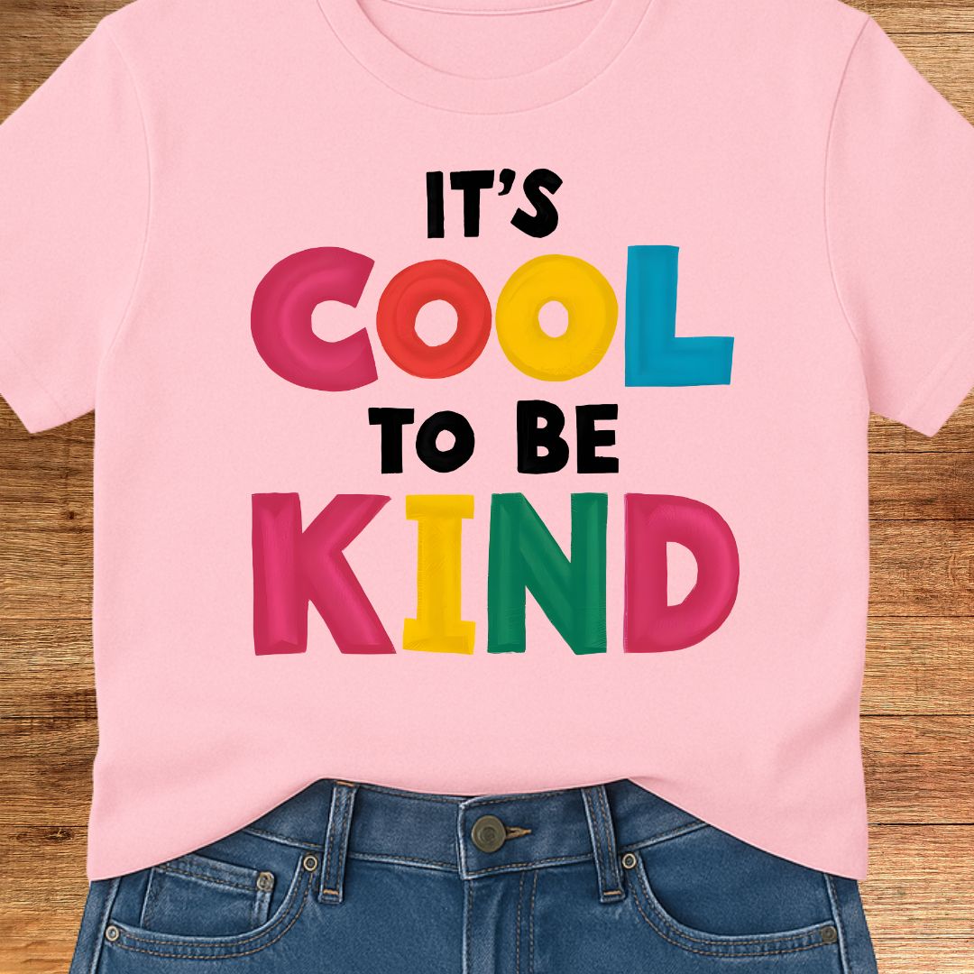 Cool to Be Kind Teacher T-Shirt - teachngear