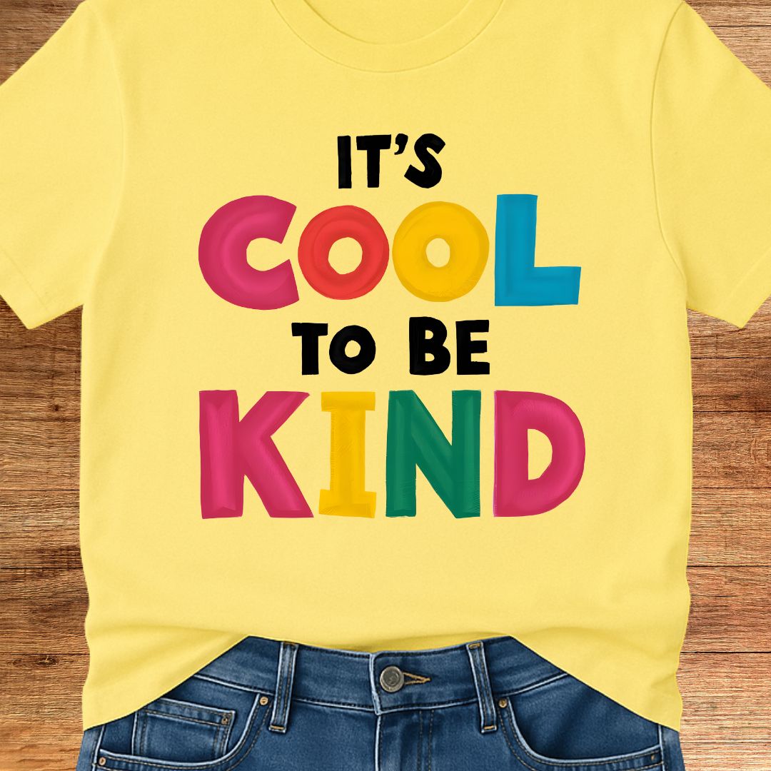 Cool to Be Kind Teacher T-Shirt - teachngear