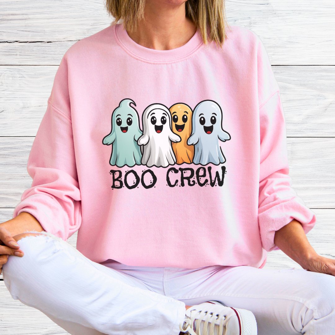 Cute Ghosts Halloween Teacher Sweatshirt - teachngear