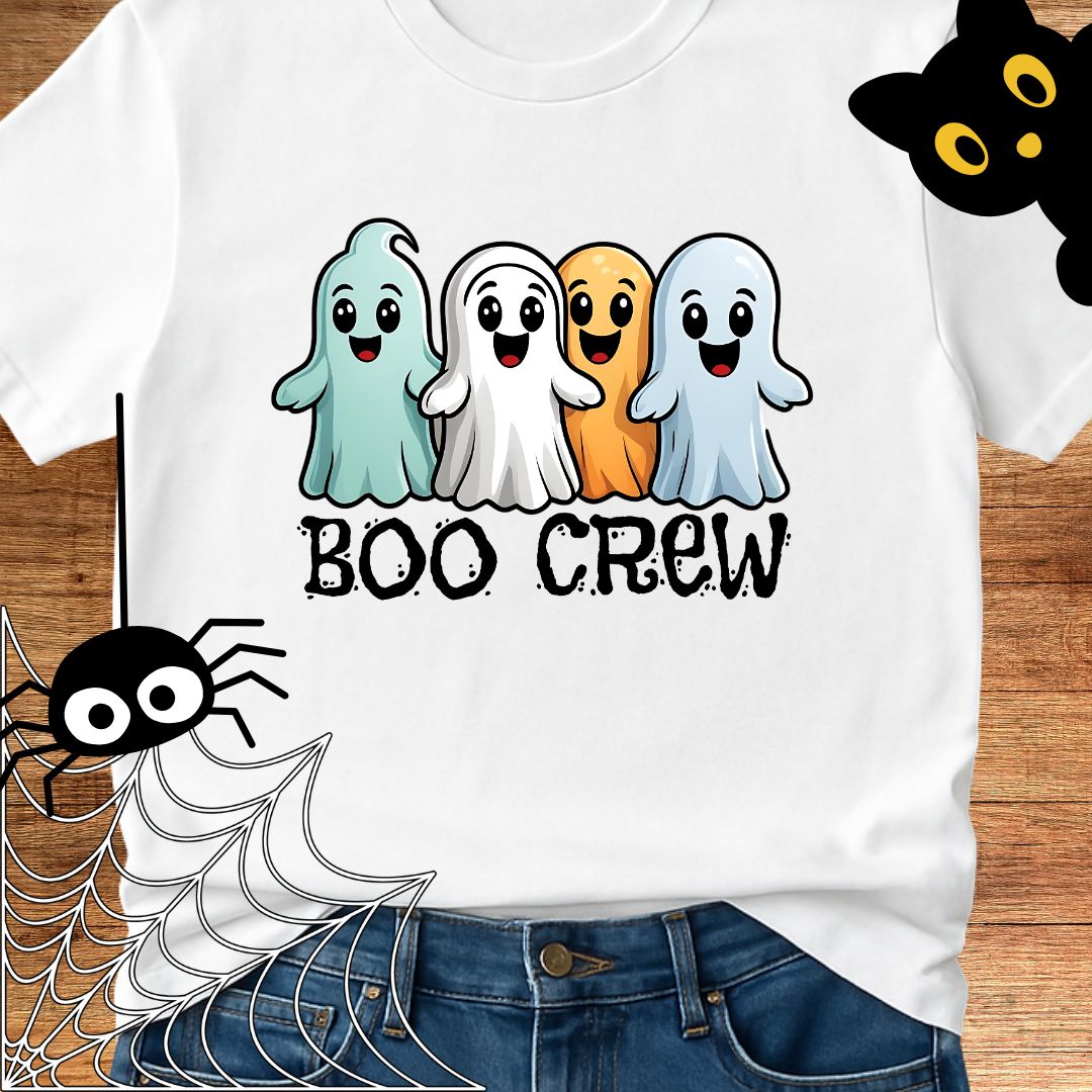Cute Ghosts Halloween Teacher T-Shirt - teachngear