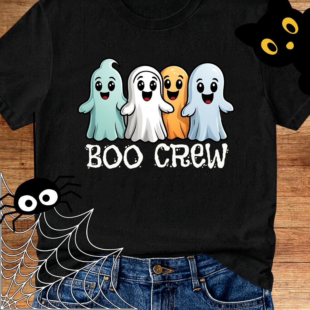 Cute Ghosts Halloween Teacher T-Shirt - teachngear
