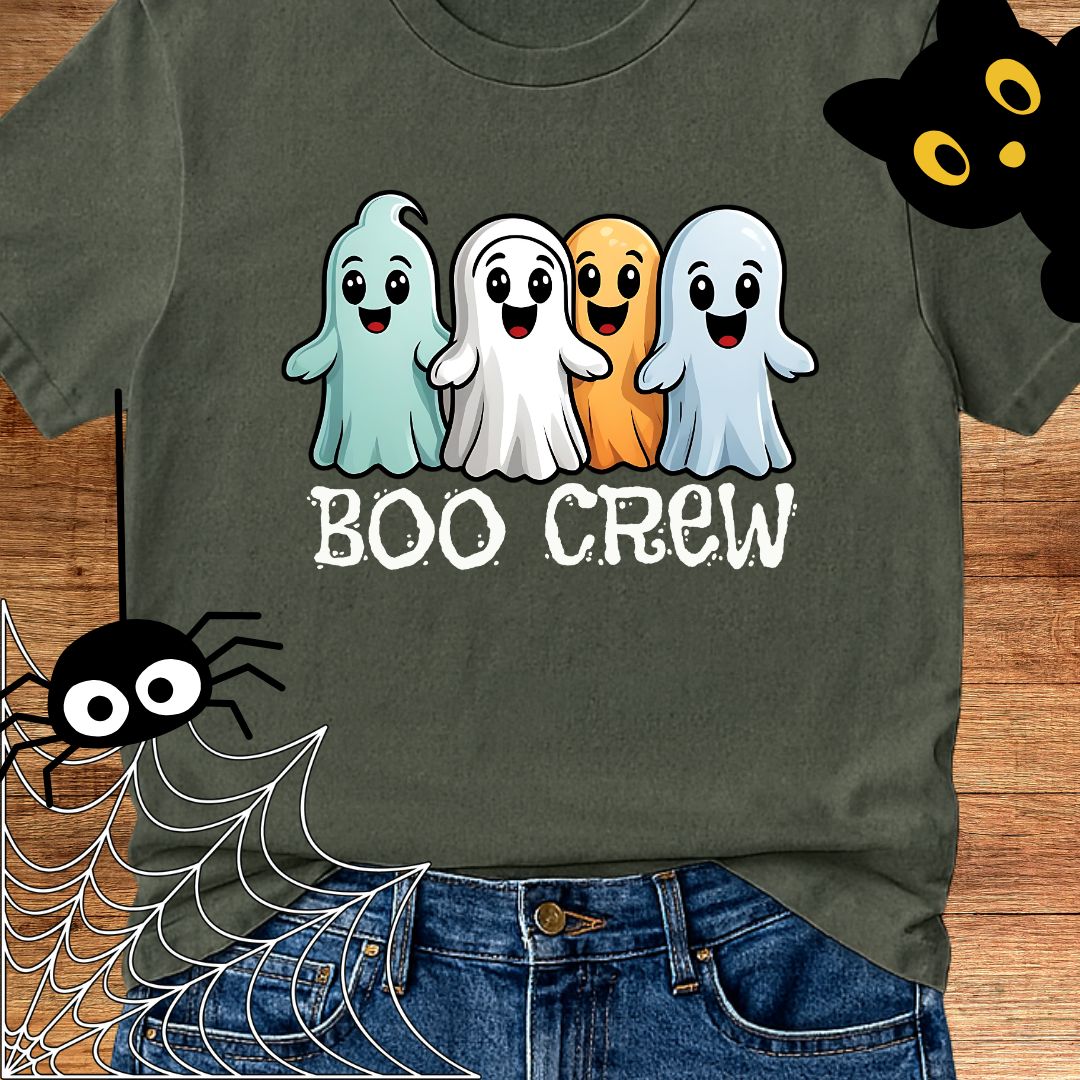 Cute Ghosts Halloween Teacher T-Shirt - teachngear
