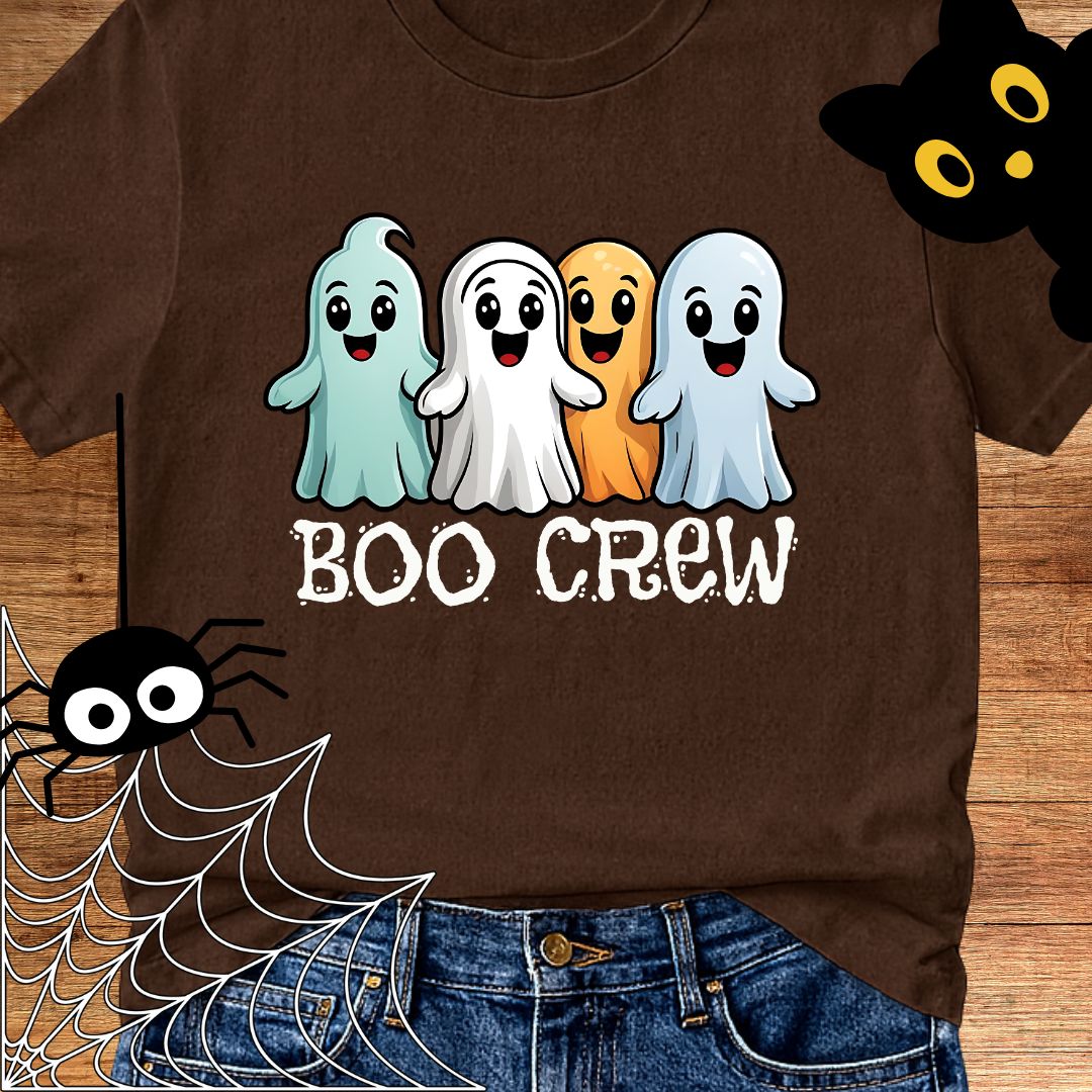 Cute Ghosts Halloween Teacher T-Shirt - teachngear