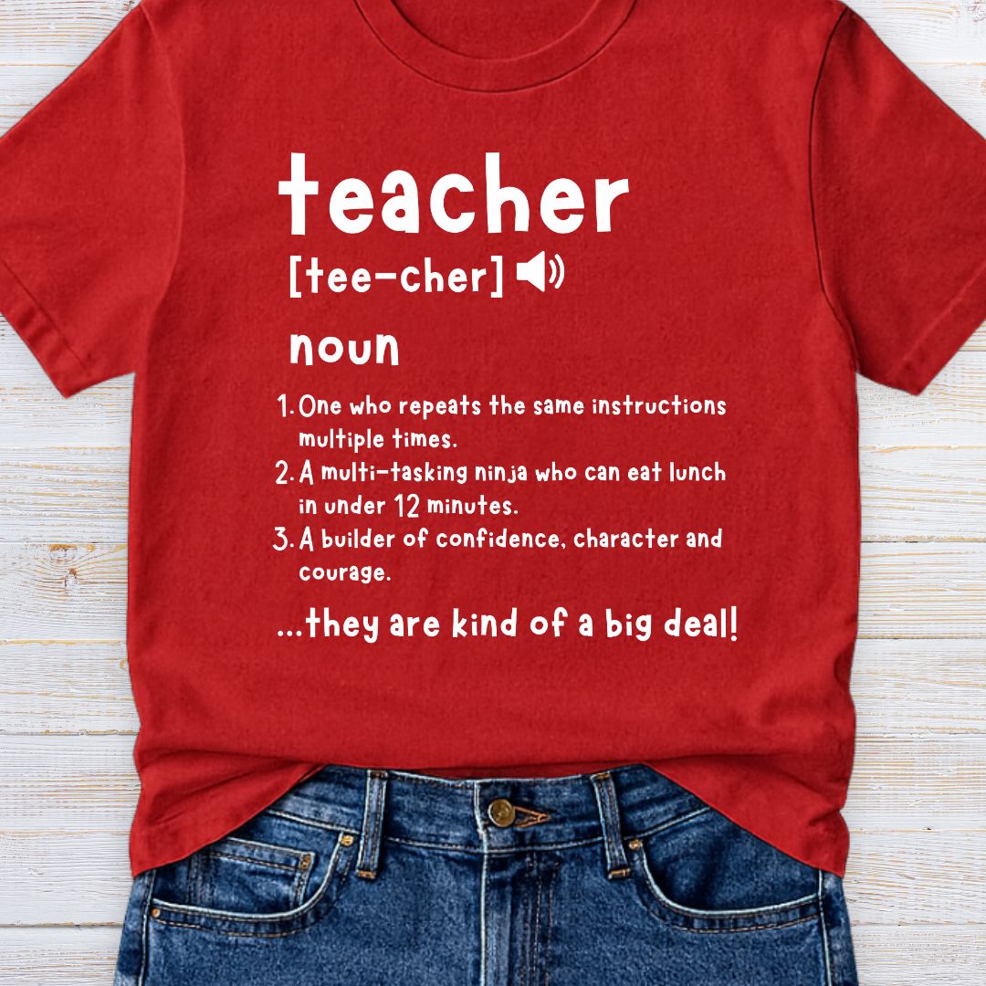 Dictionary Teacher T-Shirt - teachngear