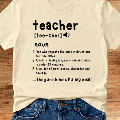 Dictionary Teacher T-Shirt - teachngear