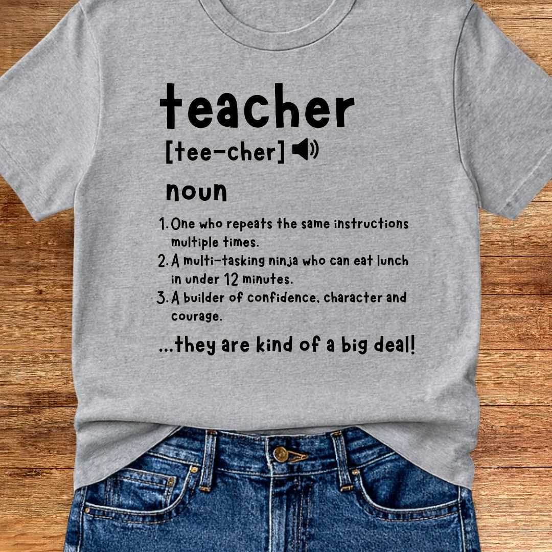 Dictionary Teacher T-Shirt - teachngear