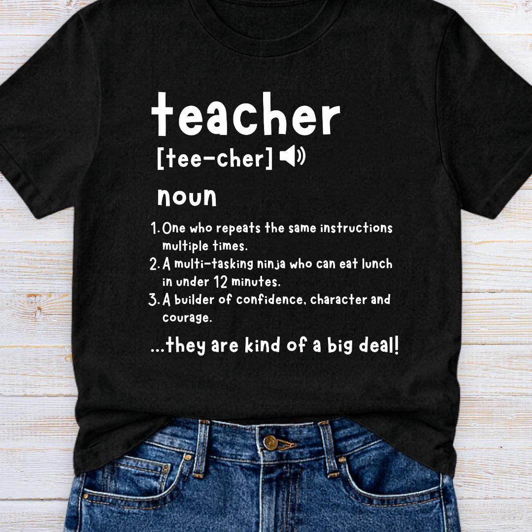Dictionary Teacher T-Shirt - teachngear