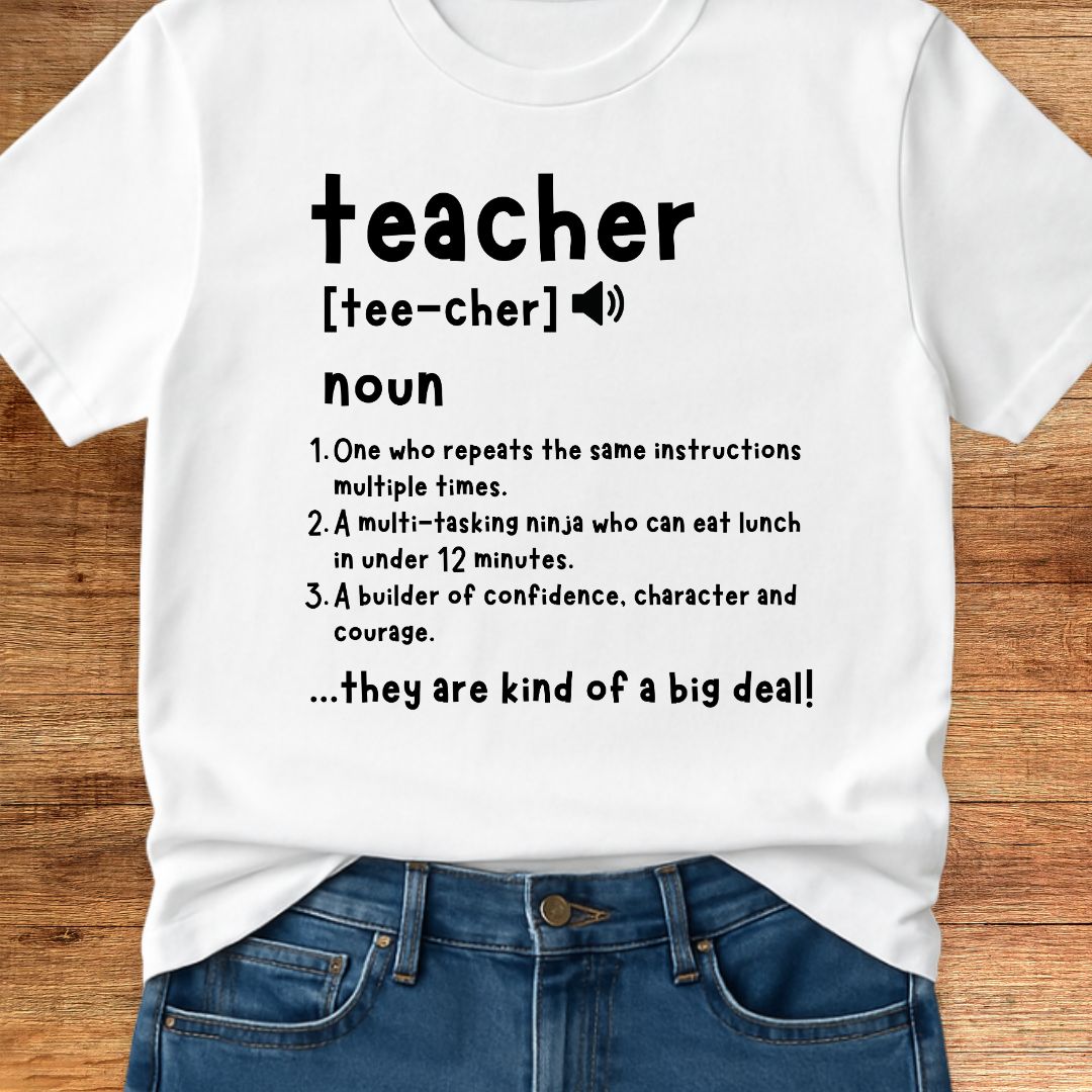 Dictionary Teacher T-Shirt - teachngear