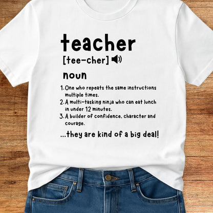 Dictionary Teacher T-Shirt - teachngear